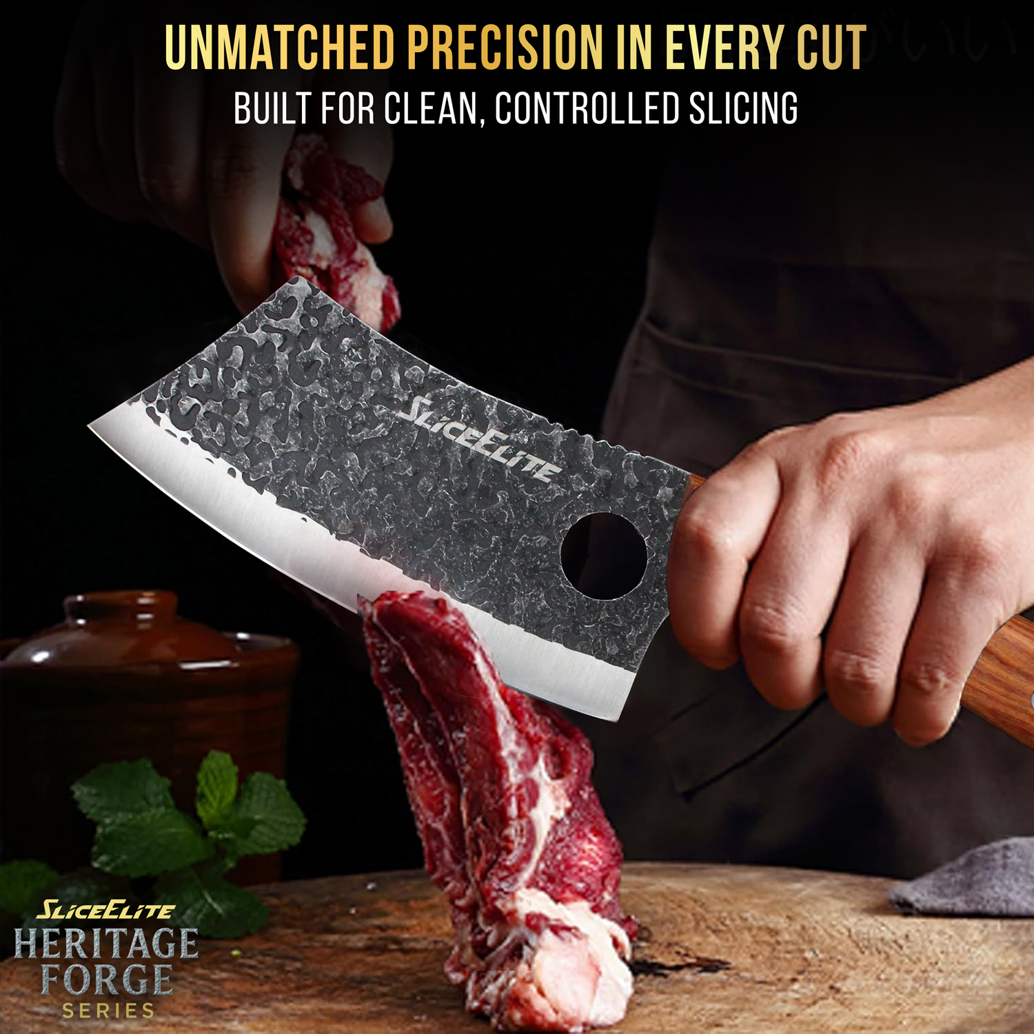 A professional chef knife set packed in a gift box, ideal for grilling lovers and cooks.