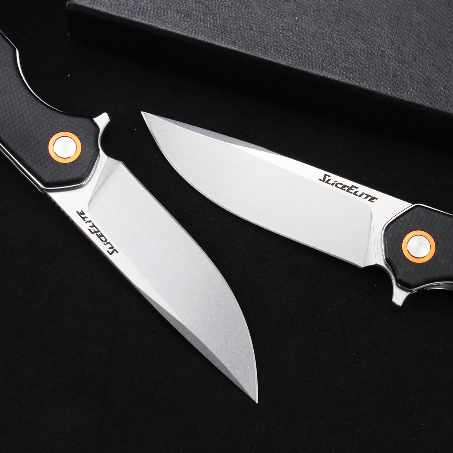 Blade Closeup image of SliceElite Folding Knife