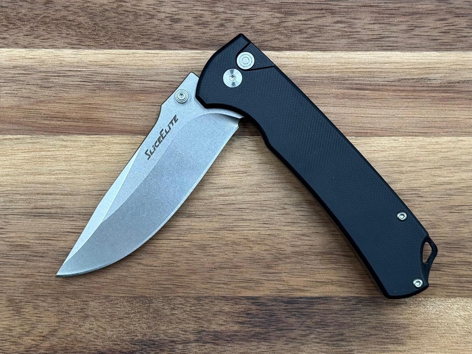 Close up view of Doc Scurlock Folding Knife Tactical EDC Pocket Knife