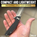 Compact and Lightweight Folding Knife for Men