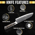 Damascus Knife Features