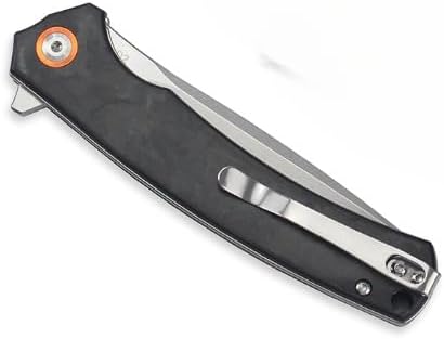 Lightweight EDC knife with 3.5 inch D2 steel drop point blade