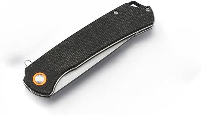 Folded View of Compact 3.3″ D2 blade EDC knife