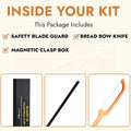 Inside Your Kit: Safety Blade, Bread Board Knife, Magnetic Clasp Box