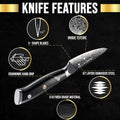 Knife Features of SliceElite 3.5-Inch Paring Knife
