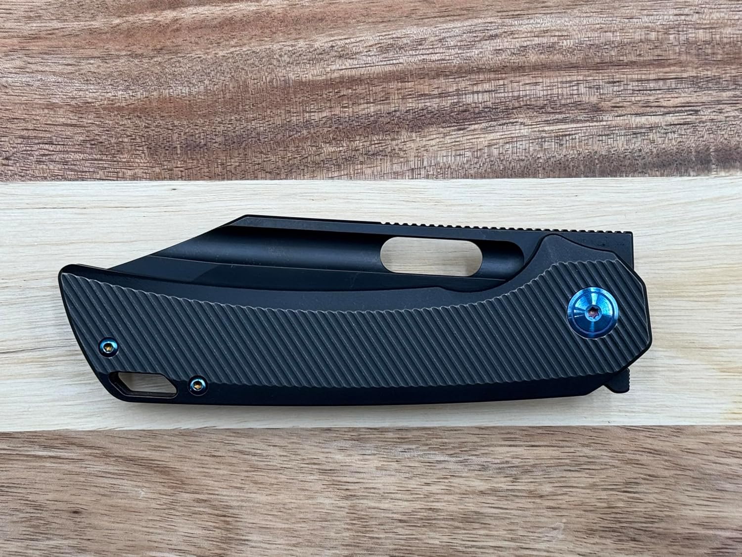 Mas Chingon EDC Knife Clip Point Matte Black