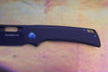 Mas Chingon EDC Knife Clip Point Matte Black Titanium