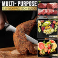Multi-Purpose 6-Inch Damascus Fillet Knife Cutting Deep-Fried Chicken Leg