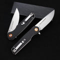 Open and Half Folded Image of Slice Elite Folding Knife  EI CucuyCucuy 