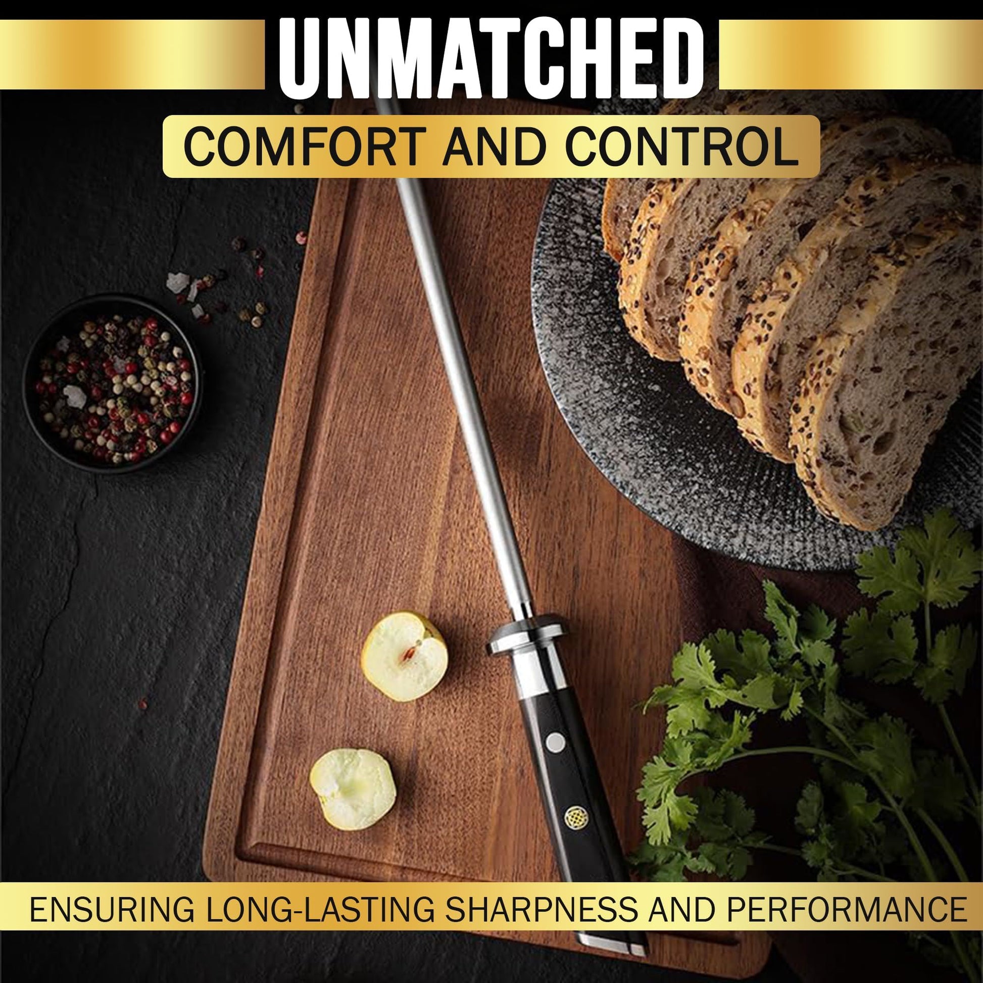 SliceElite Diamond Knife Sharpening Rod