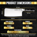 SliceElite 7 Inch Bone Cutting Knife Dimensions