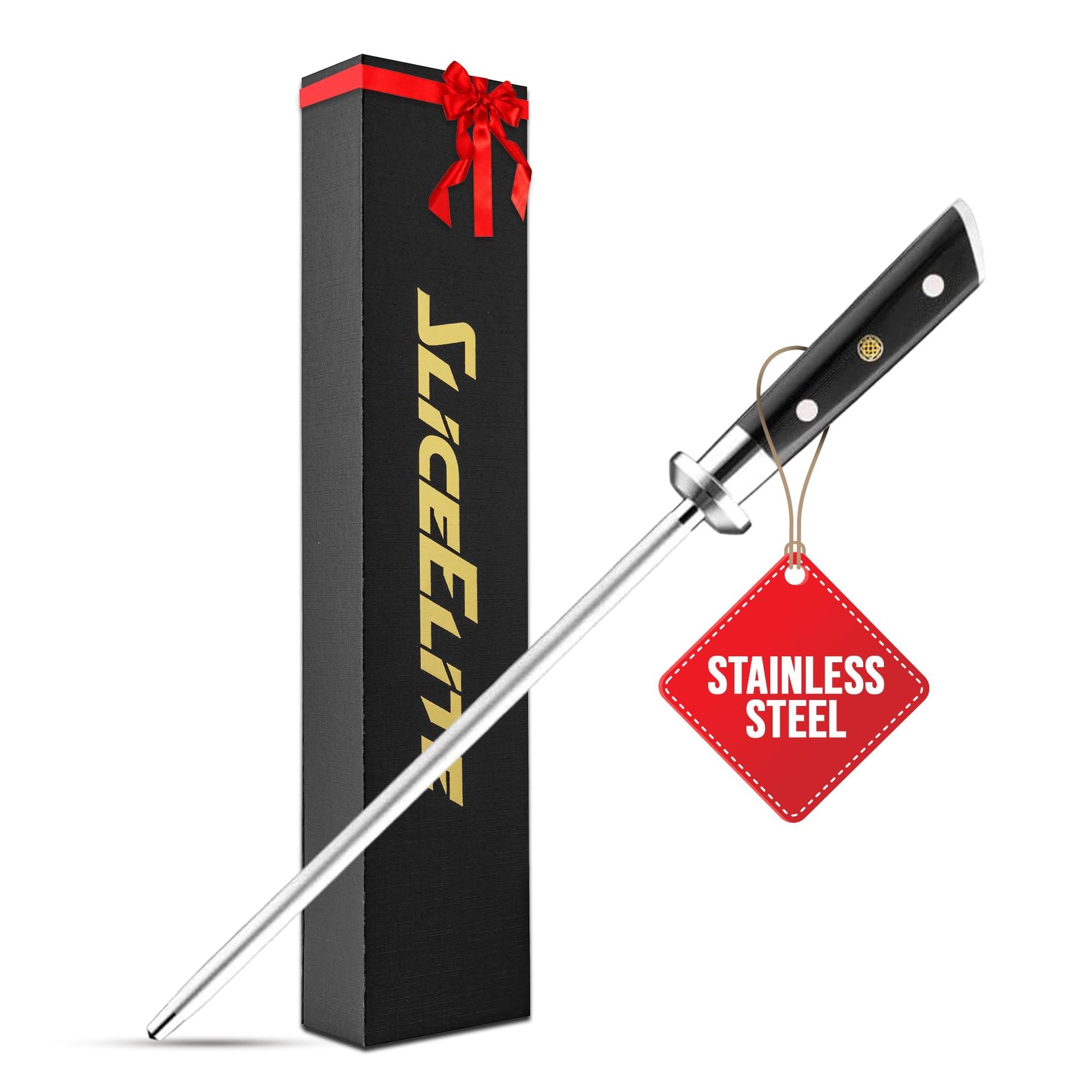 SliceElite Diamond Knife Sharpening Rod