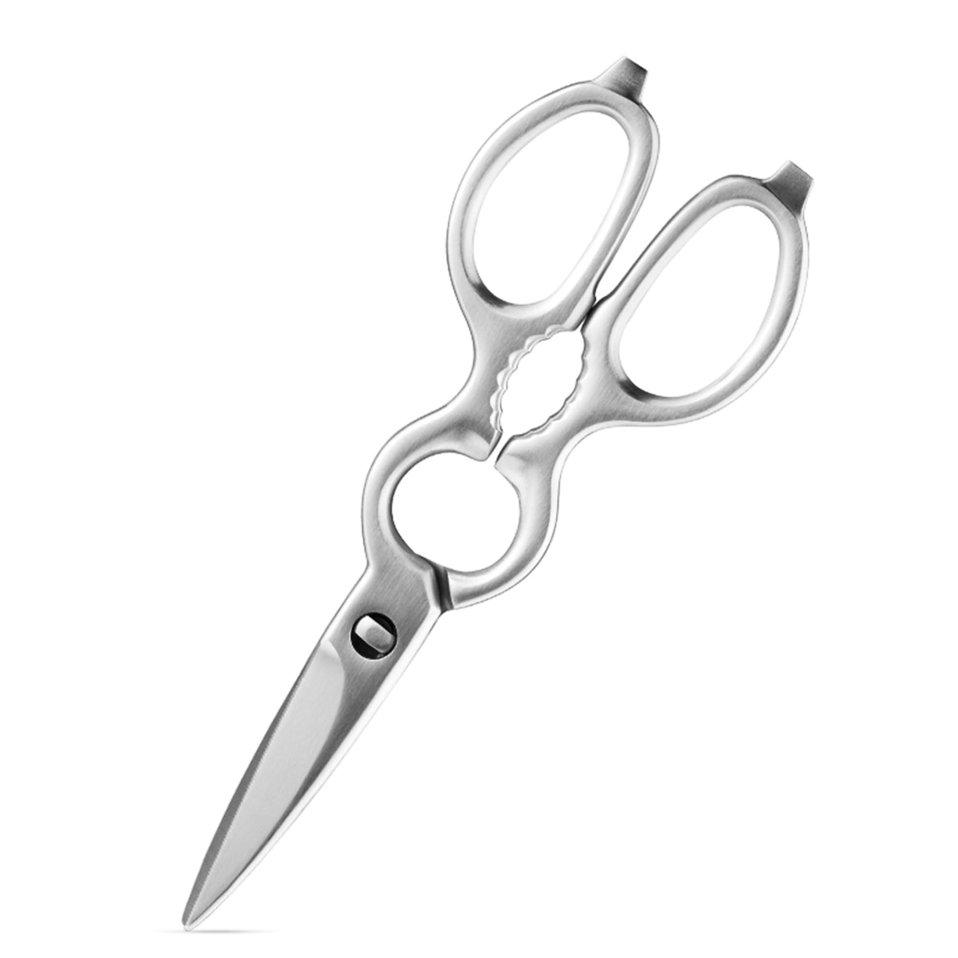 SliceElite Heavy Duty Kitchen Scissors Stainless Steel Shears All Purpose Cutter with Nutcracker Bottle Opener Can Opener Detachable Blade Kitchen Shears for Food Vegetable Cutter Poultry Utility Tool