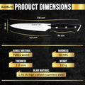SliceElite Utility Knife Product Dimensions: Showcasing Its Handle Material, Hardness, Thickness, Weight, and Blade Material