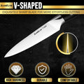 SliceElite Utility Knife V-Shaped Blade For Effortless Cutting
