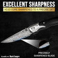Slice Elite Black Sangre Folding Knife Blade