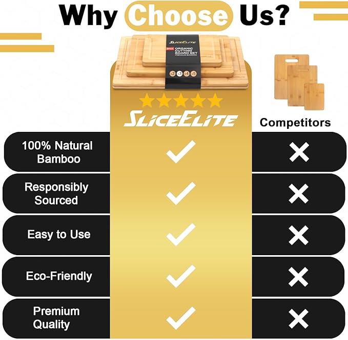 Why Choose SliceElite Bamboo cutting  Chart