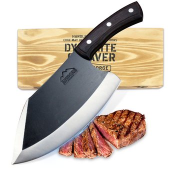 Animas Forge Dynamite Cleaver Meat Cleaver